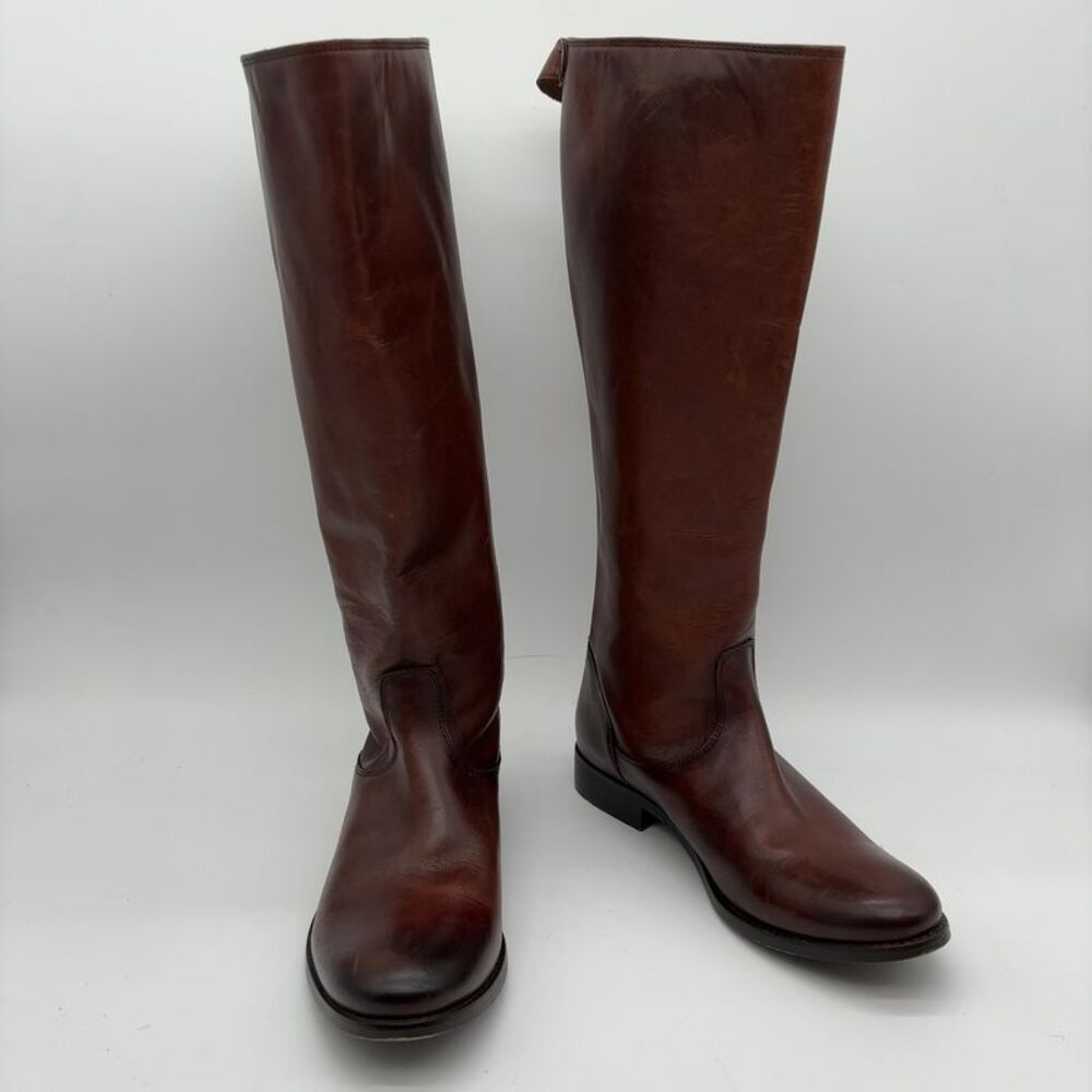 Frye Button Back Zip Boots